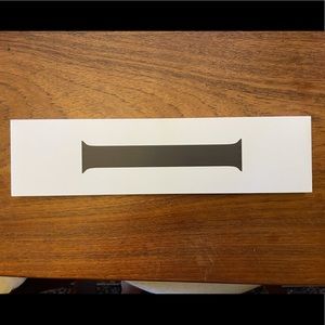 NWB Apple Watch 40mm Black Solo Loop Band Sz6